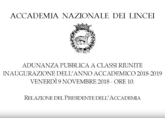 Giorgio Parisi all'Accademia dei Lincei: contrastiamo le tendenze antiscientifiche della società
